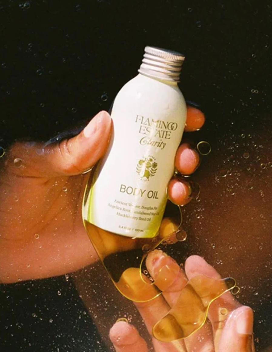 Flamingo Estate- Douglas Fir & Vetiver Body Oil- Clarity