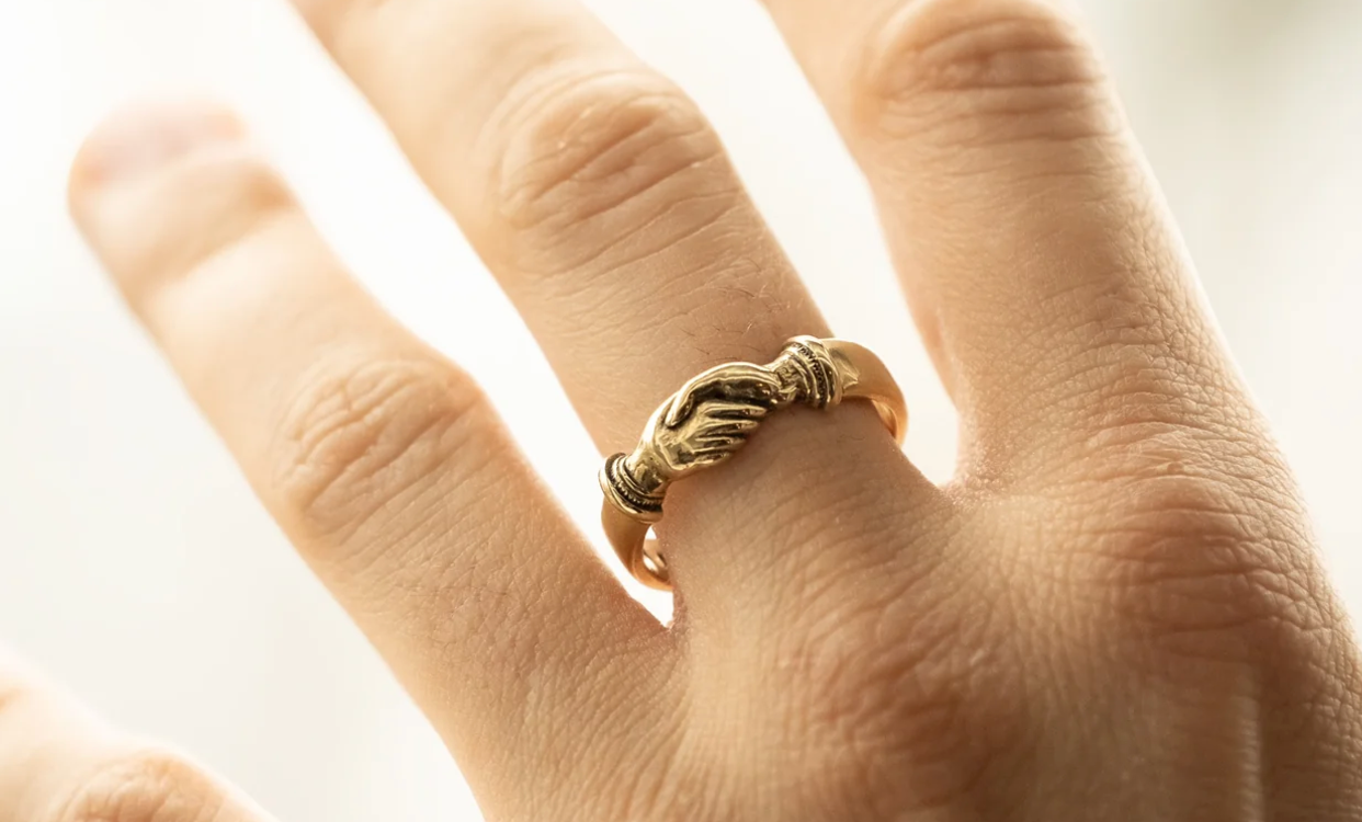 LHN- Fellowship Ring- Brass- Size 7