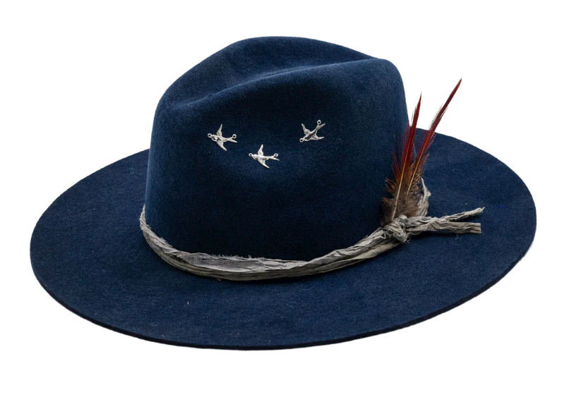 Hampui- Washed Blue Social Hat
