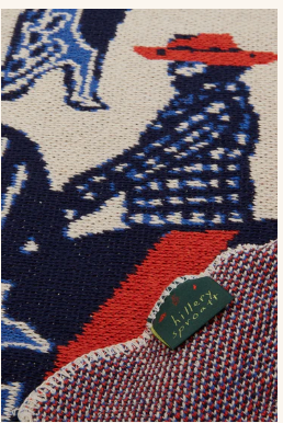 Hillery Sproatt- Cowboy Flax Blanket