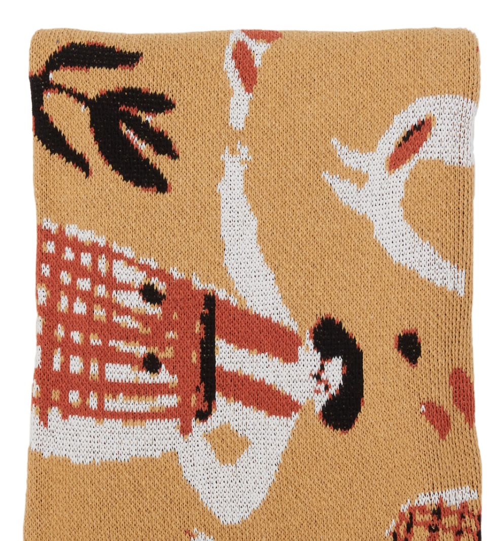Hillery Sproatt- Forest Friends Straw Blanket
