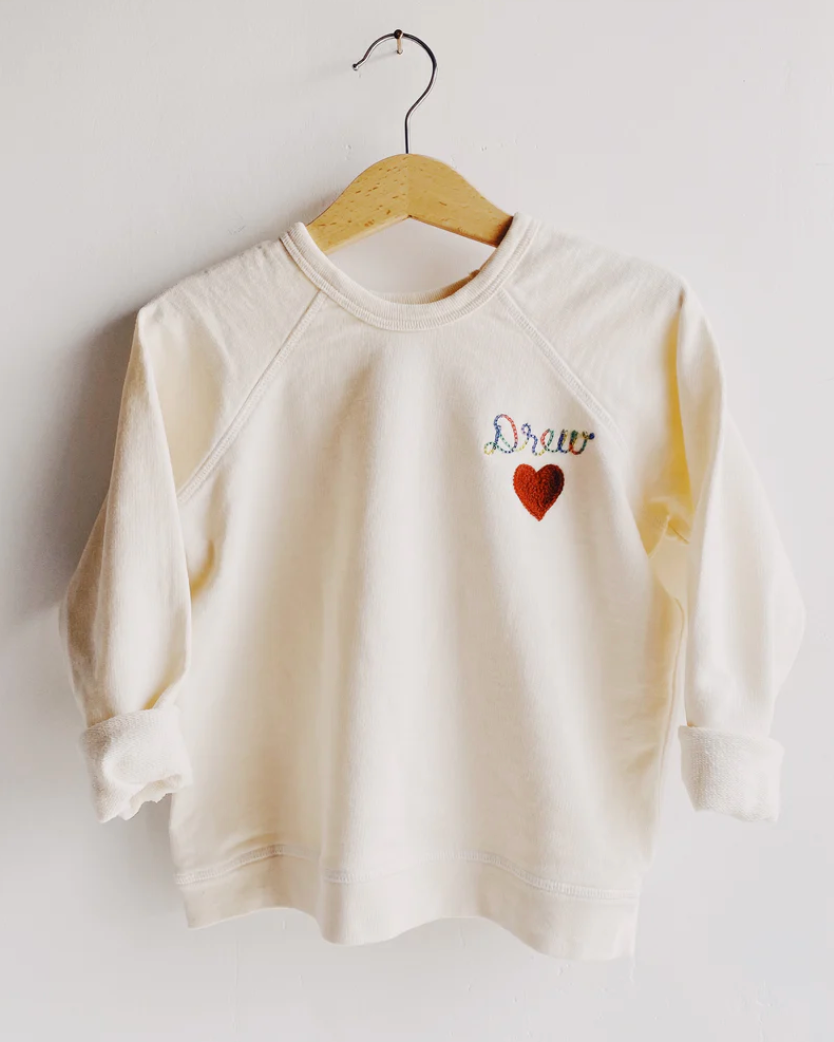 Hey Gang- The Kids Sweatshirt Natural