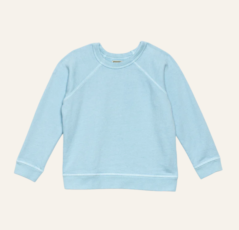 Hey Gang- The Kids Sweatshirt Light Blue