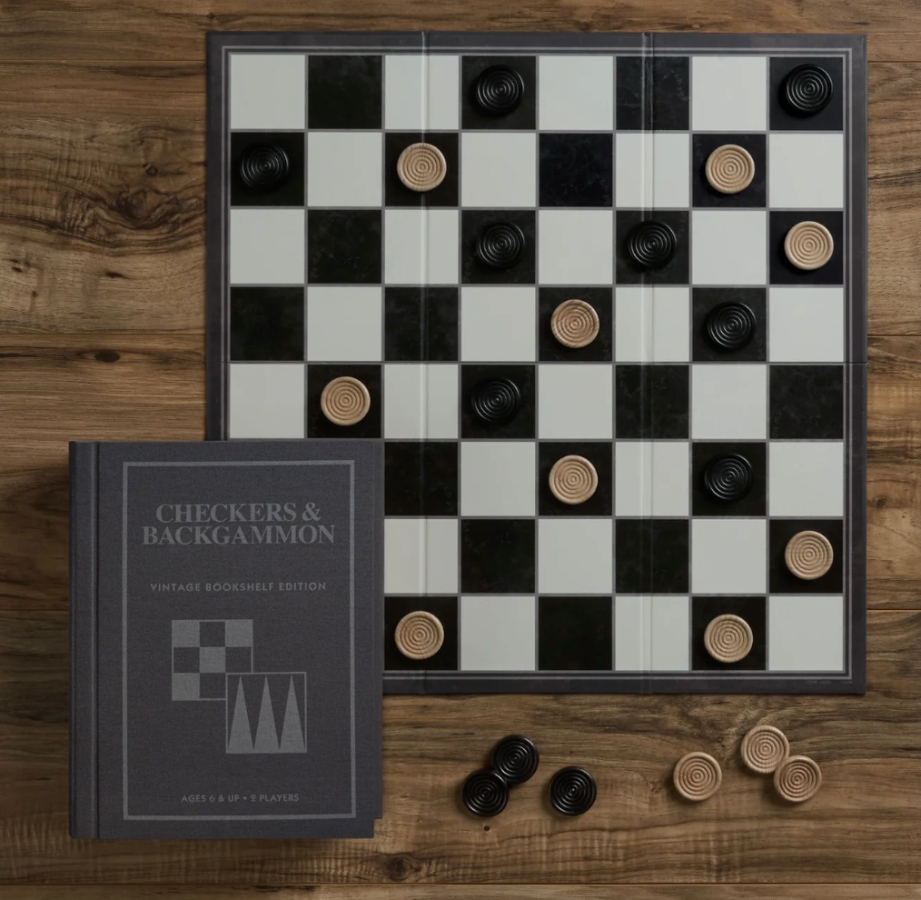 WS Game Company- Checkers & Backgammon