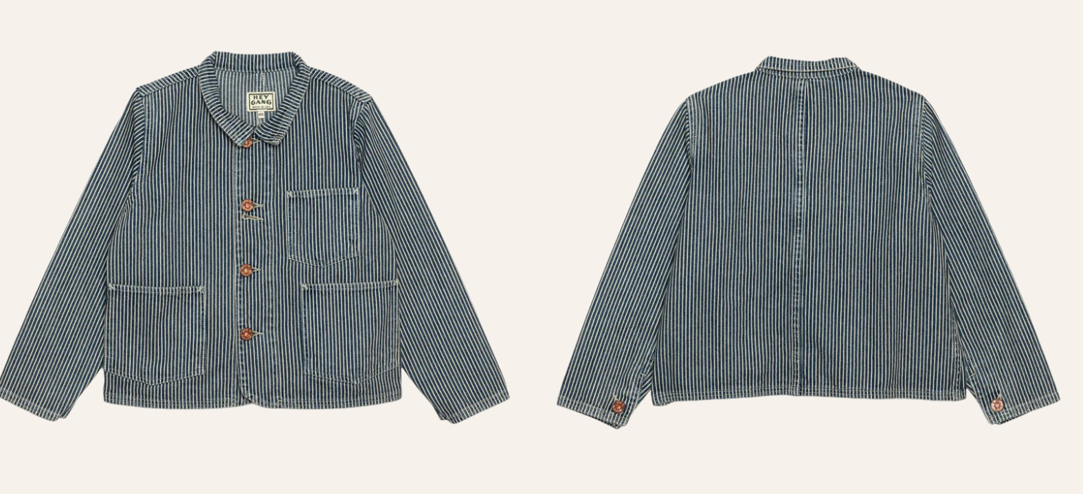 Hey Gang- The Kids Barn Coat- Railroad