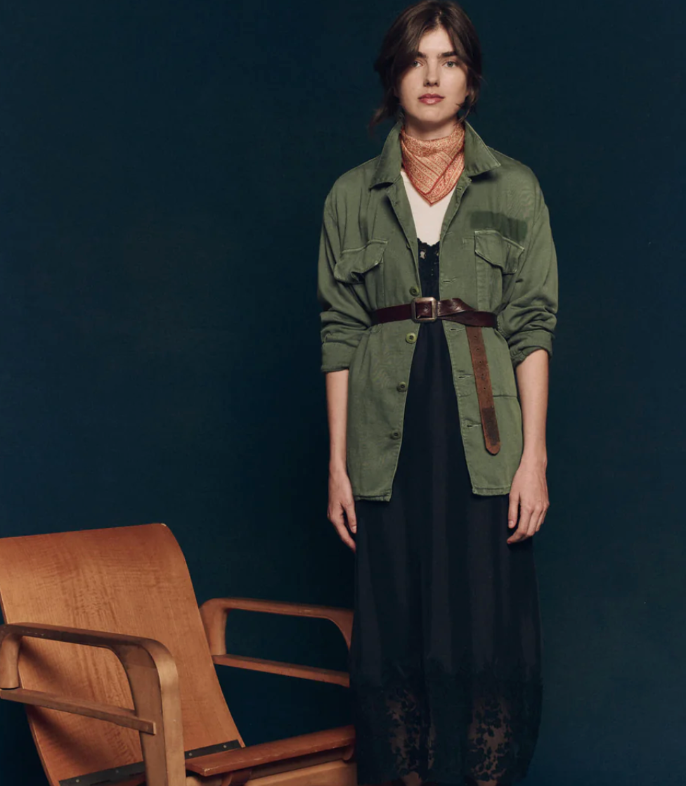 The Great. The Vintage Army Jacket- CARMY