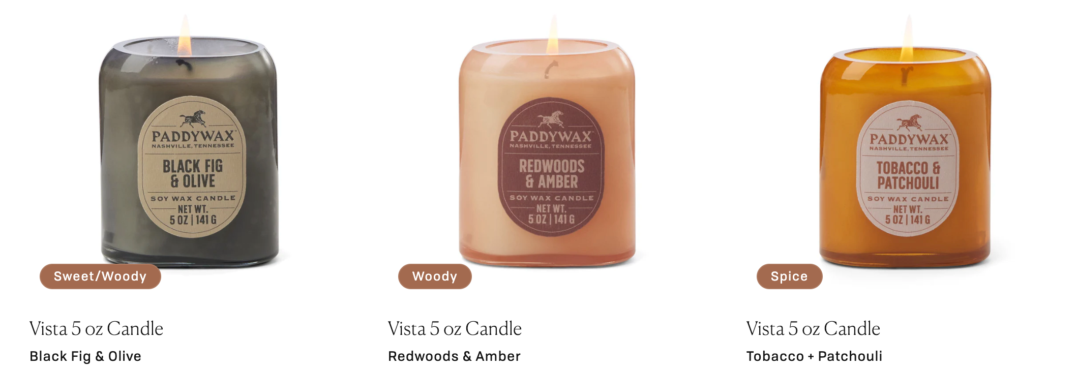 Paddywax  5 Oz Candles