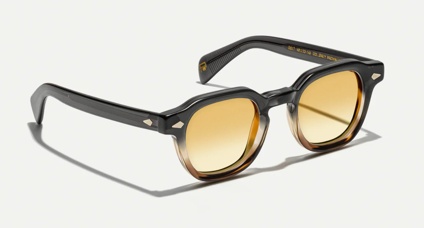 MOSCOT- Dolt Sun Grey Brown Fade/ Chest Fade