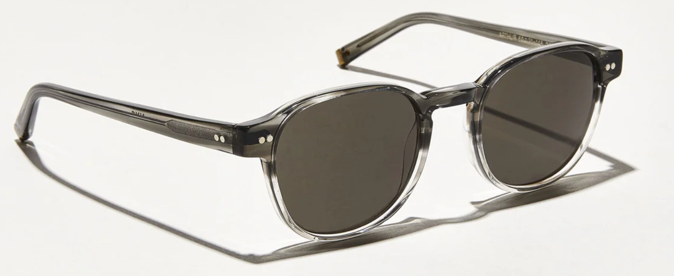 MOSCOT- Arthur Sun Charcoal- Grey Lenses