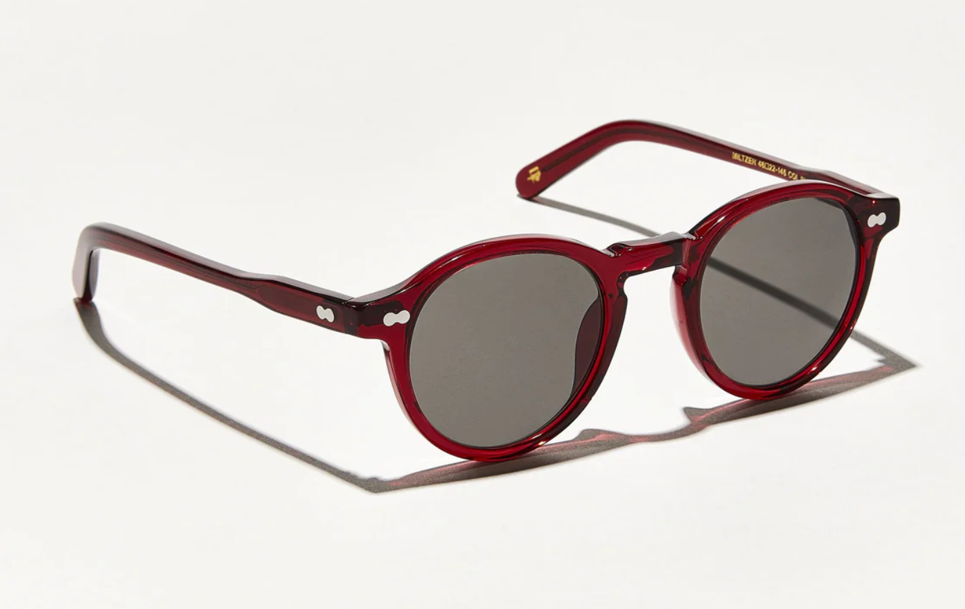 MOSCOT Miltzen Ruby Grey Lenses