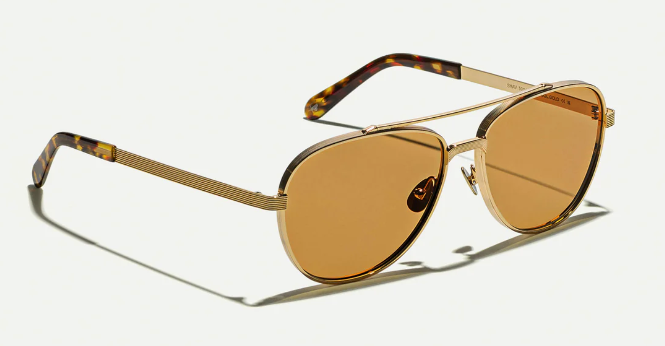 MOSCOT- Shav Sun Gold Amber