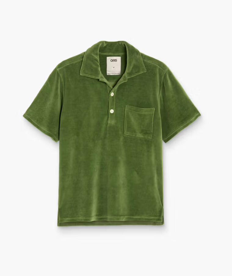 OAS- Penny Green Girona Velour Shirt