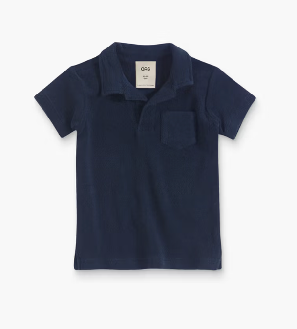 OAS- Kids Navy Terry Shirt