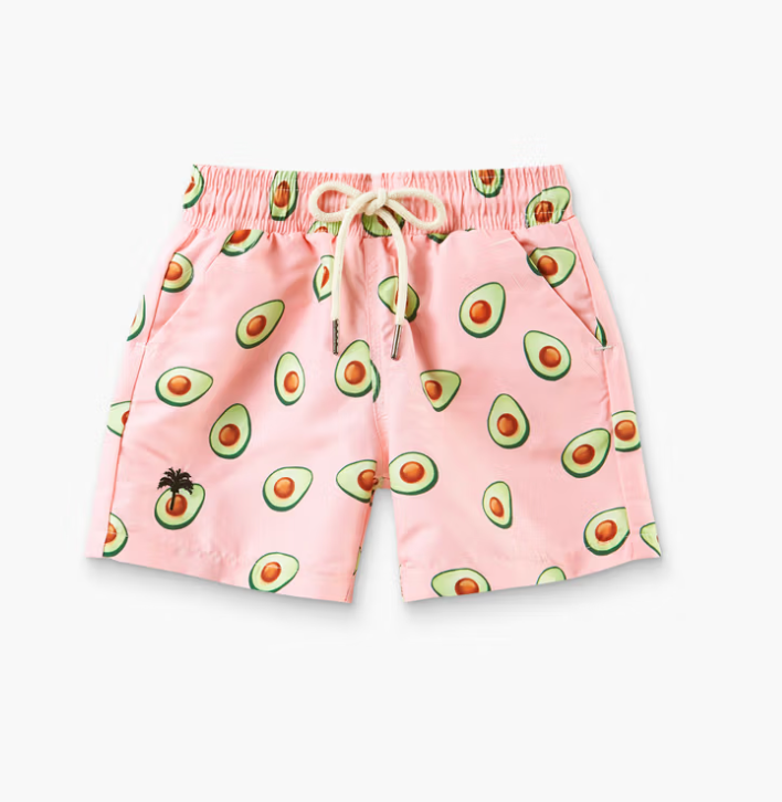 OAS- Kids Avocado Swim Shorts