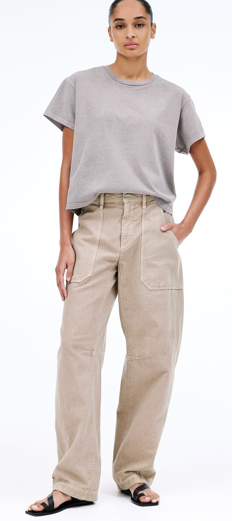 SLVRLAKE- Rookie Cargo Pant- Marfa Sands