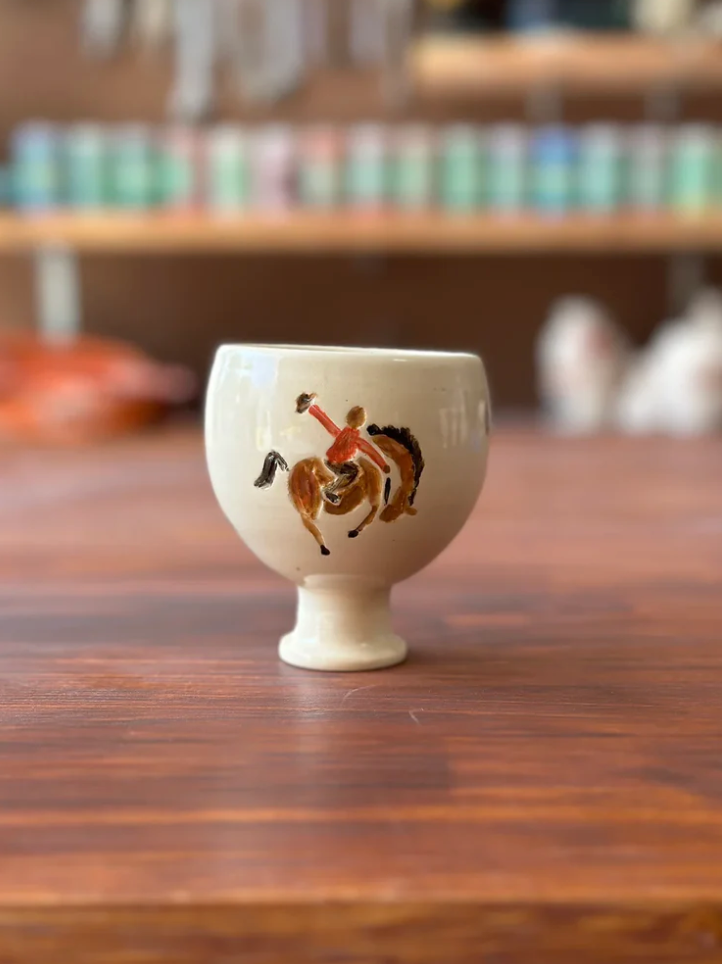 Dannys Mud Shop- Wrangler Wine Cup