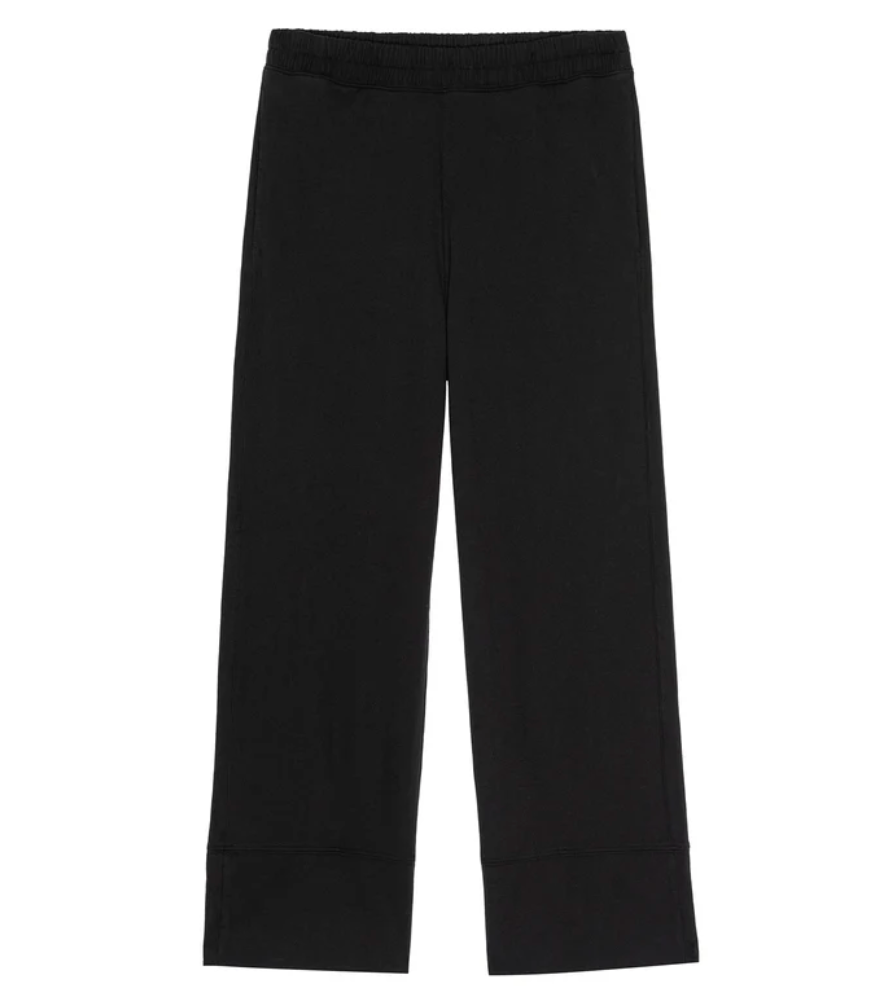 The Great. The Jersey Win Pant- Black