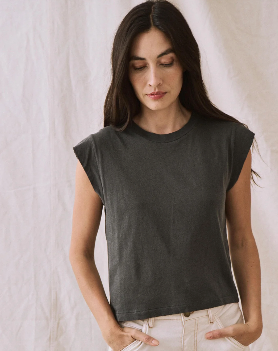 The Great. The Peak Shoulder Tee