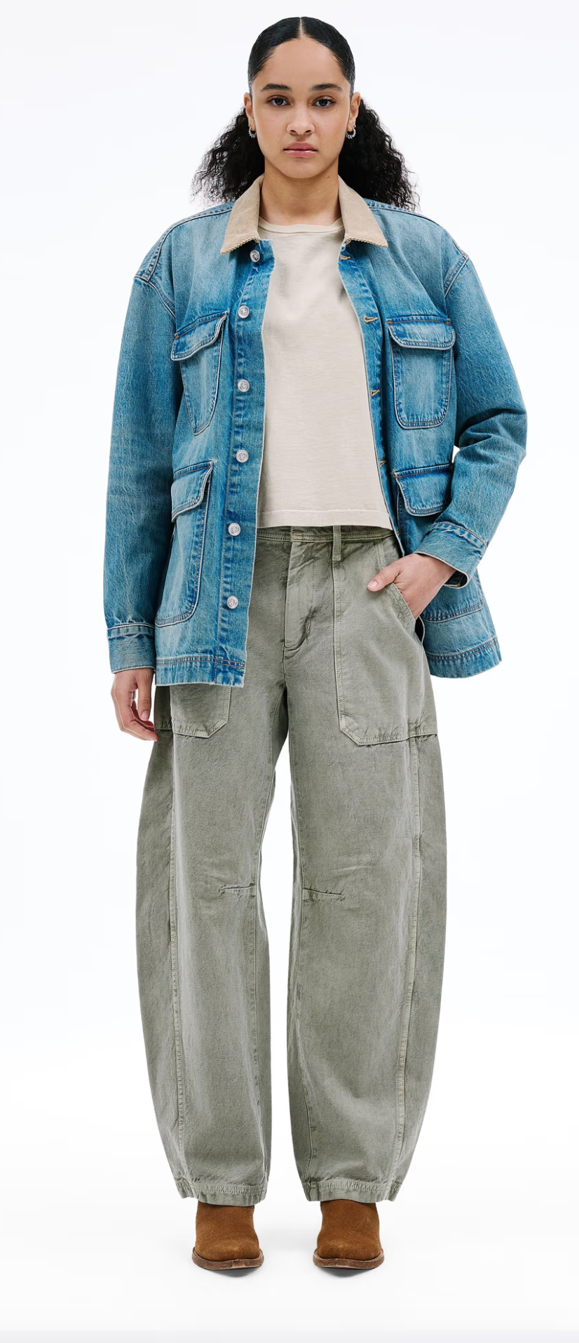 SLVRLAKE- Rookie Cargo Pant- Sagebrush