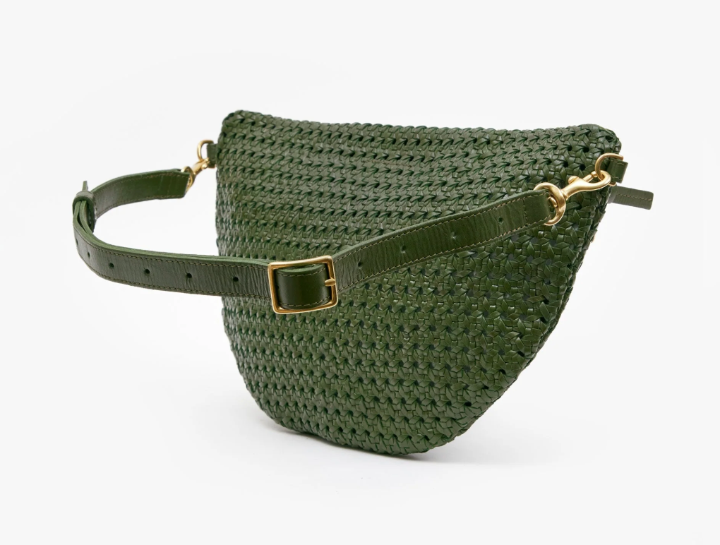 Clare V. Grande Fanny Army Rattan