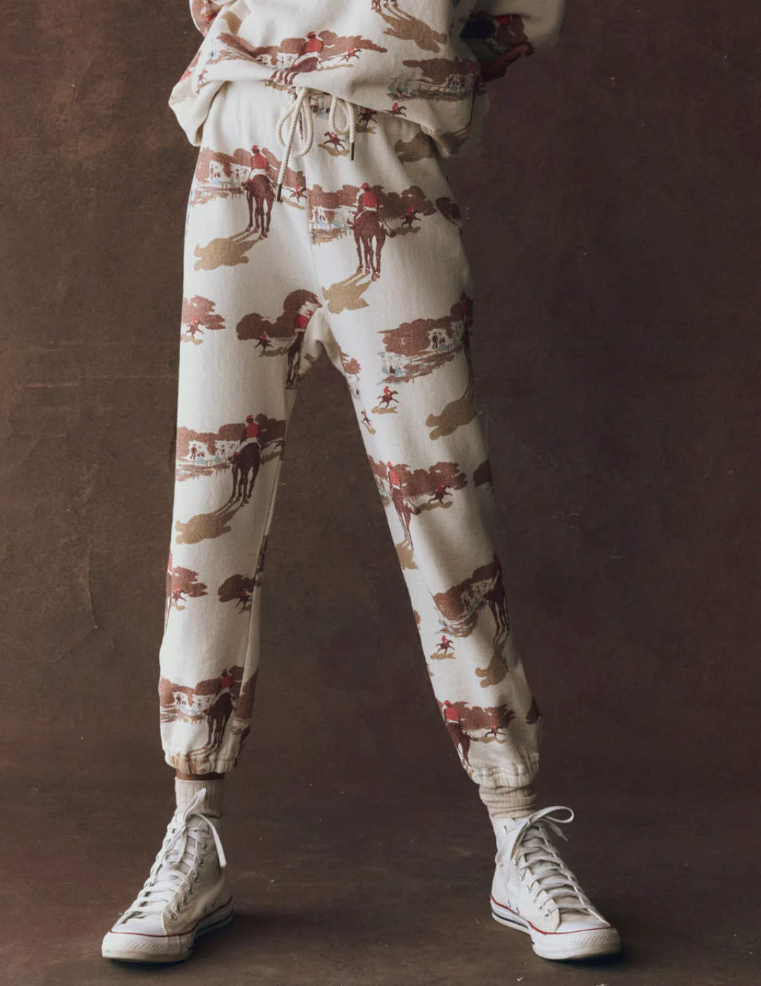 The Great. The Stadium Sweatpant- Riding Horses