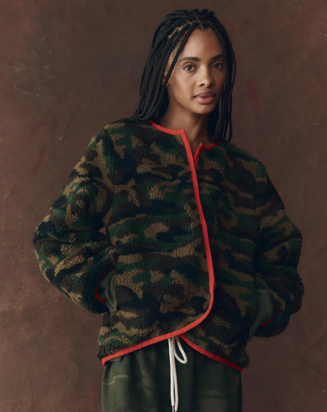 The Great. Reversible Plush Bomber