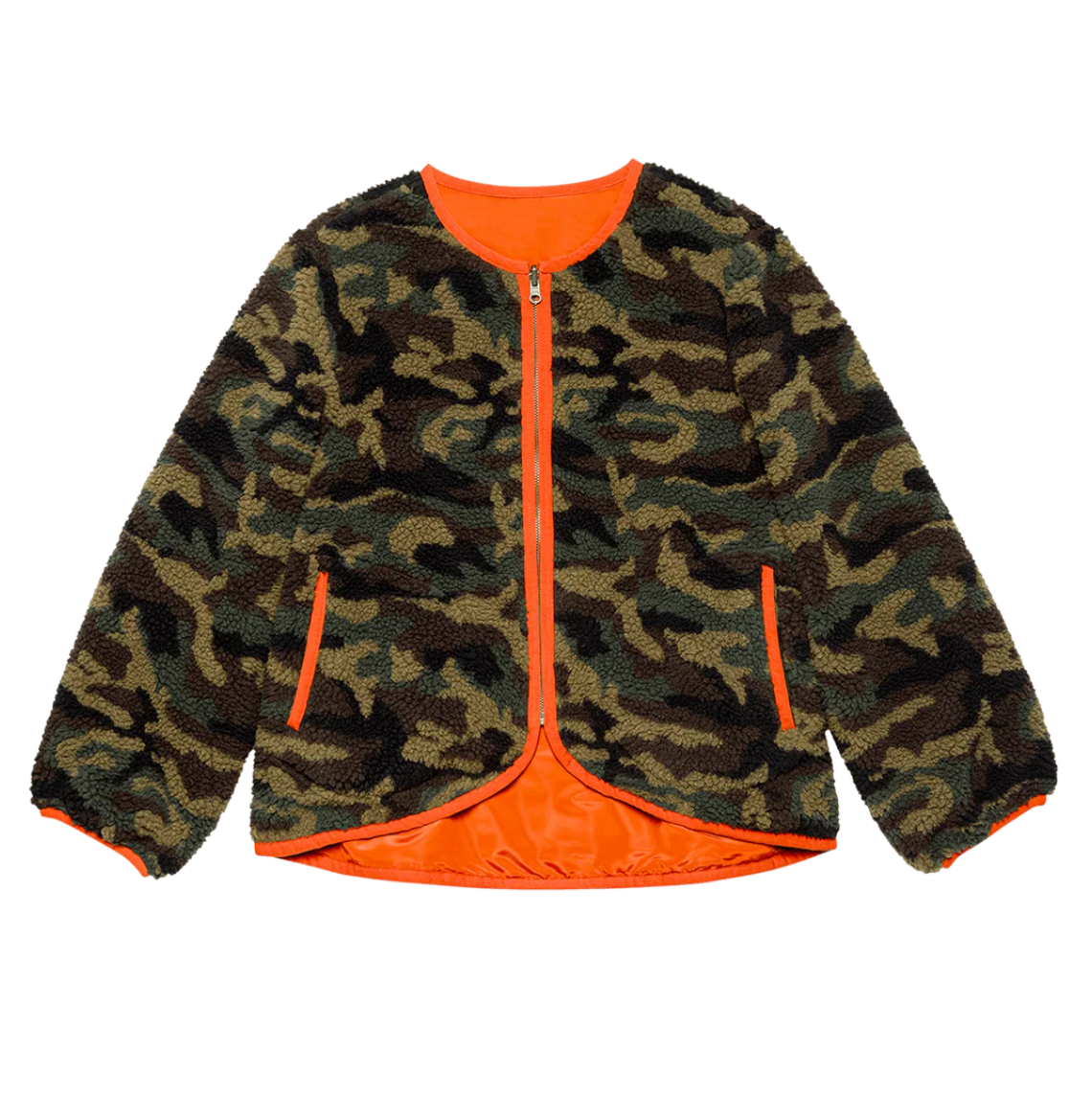 The Great. Reversible Plush Bomber
