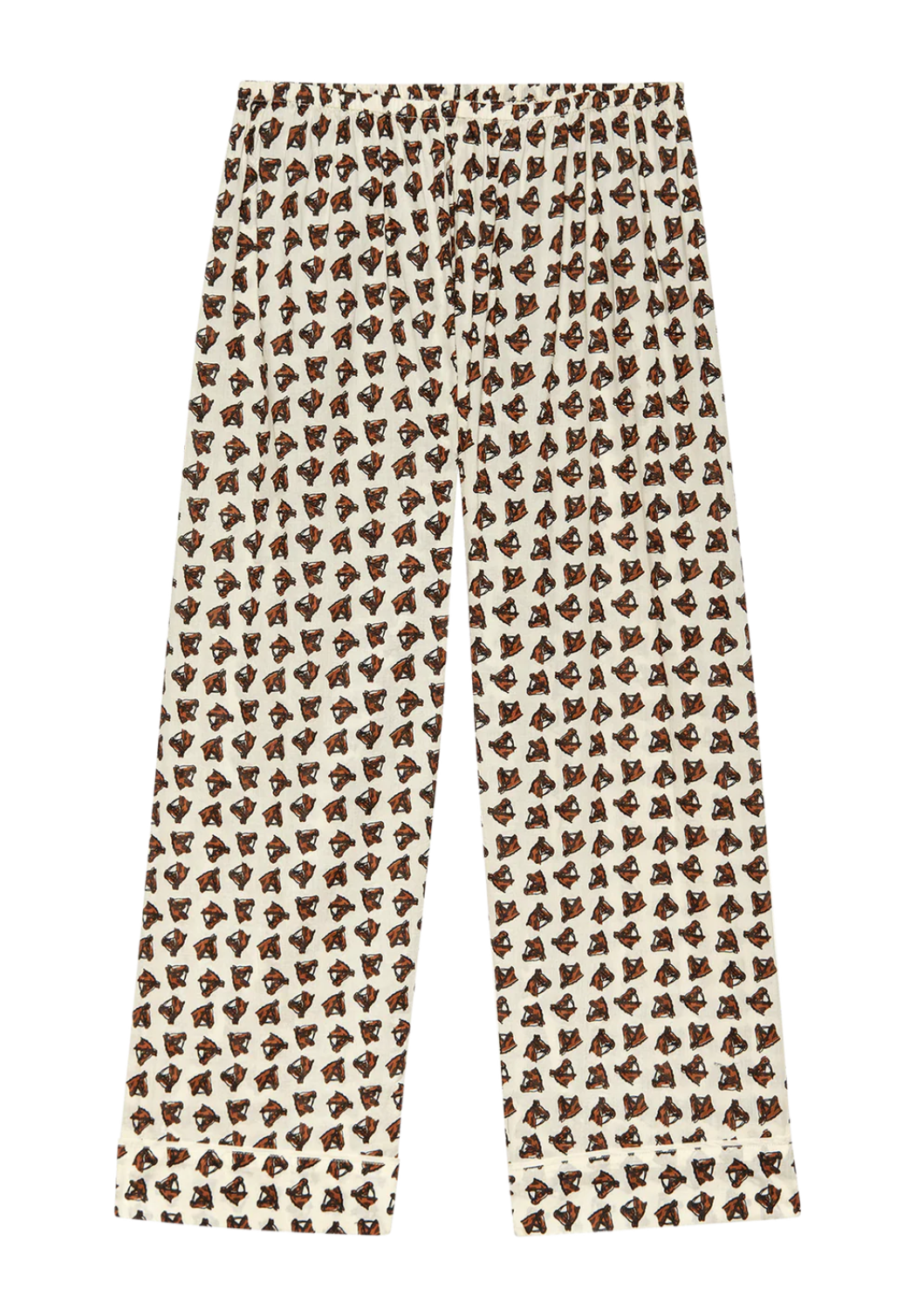 The Great. The Easy Sleep Pant- Horse Medallion Print