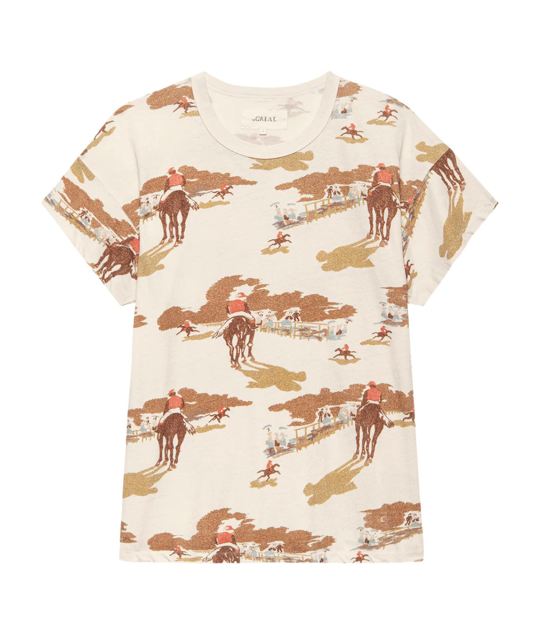 The Great. Boxy Crew- Riding Horses Print