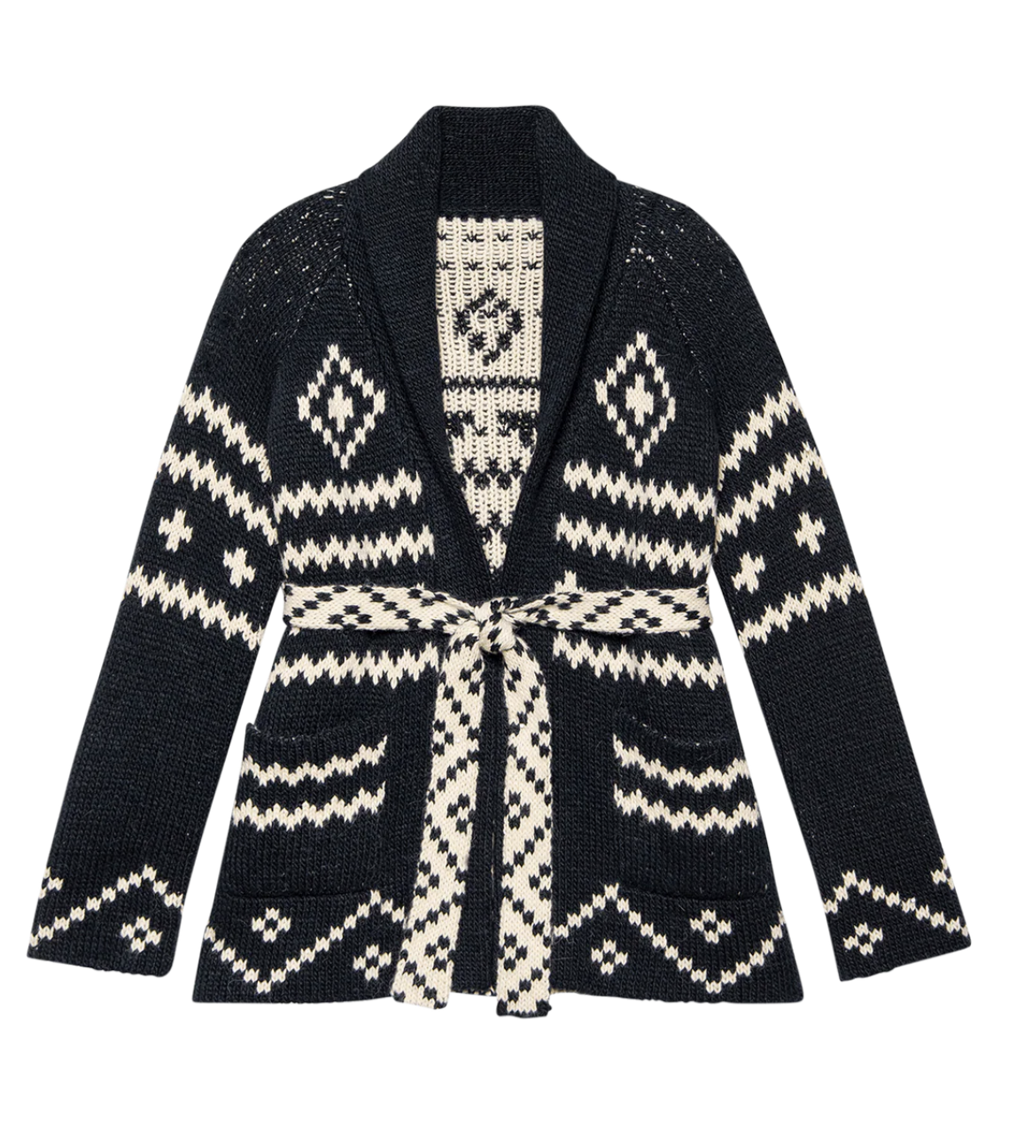 The Great. The Reversible Shepard Cardigan