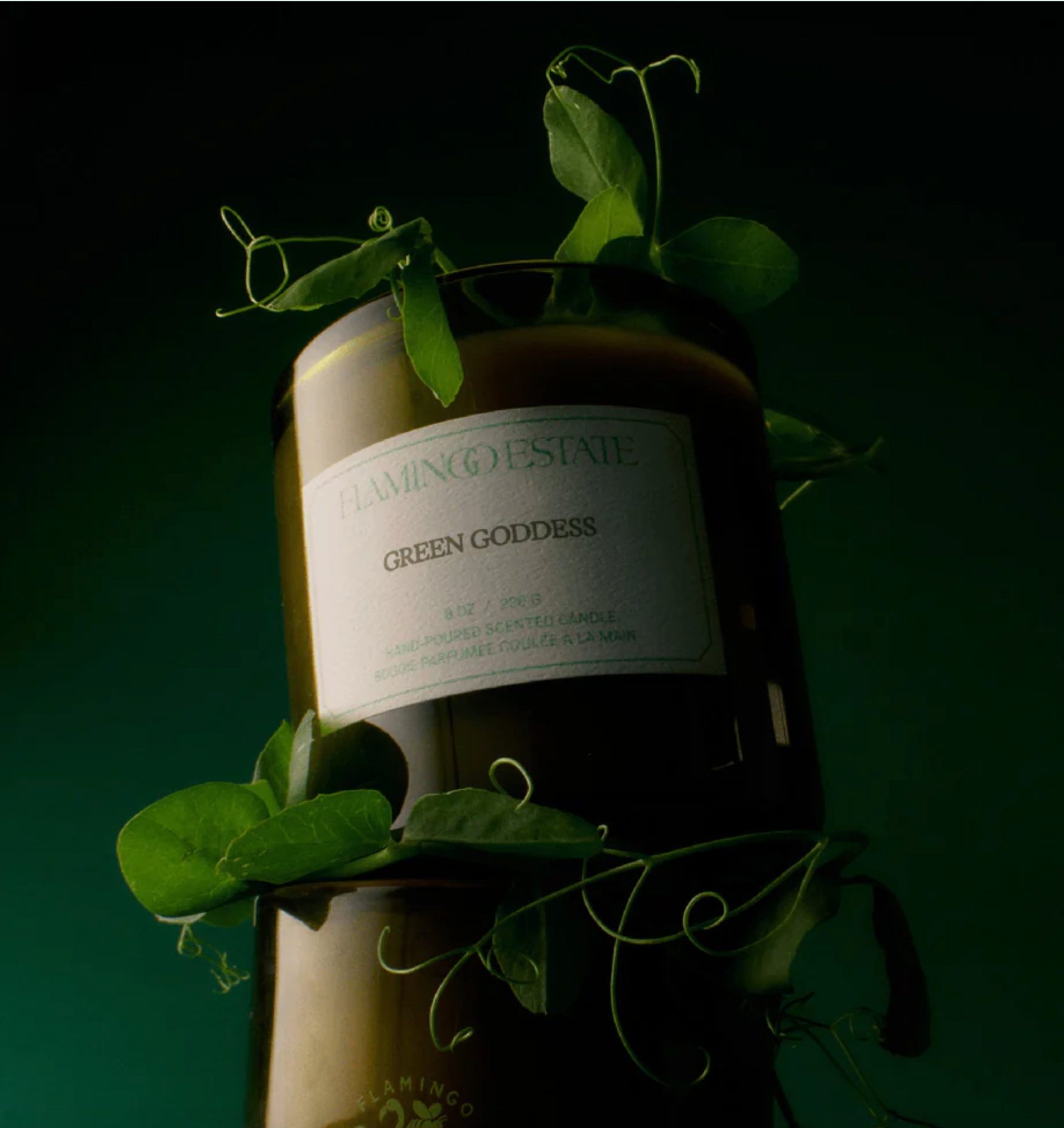 Flamingo Estate- Green Goddess Candle