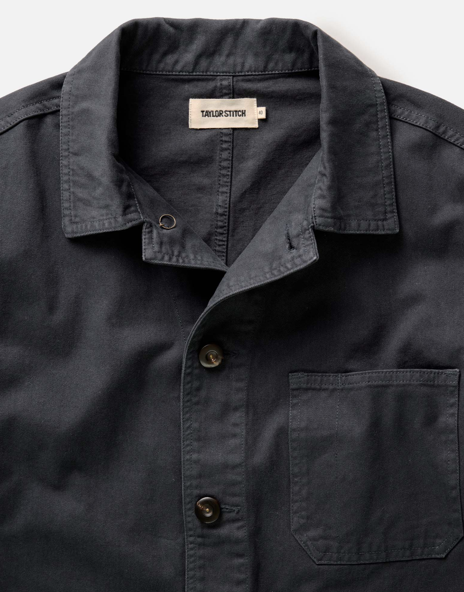 Taylor Stitch- The Ojai Jacket in Organic Navy Foundation Twill