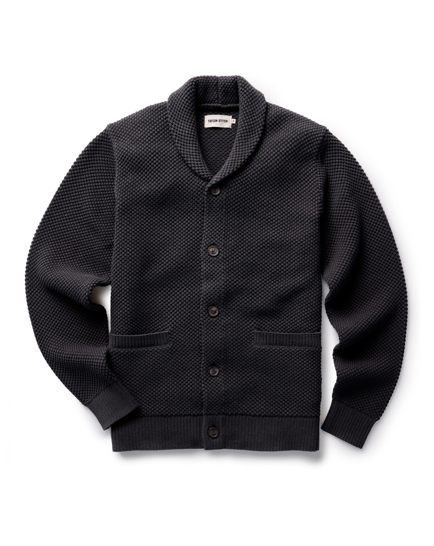 Taylor Stitch- The Crawford Sweater in Charcoal