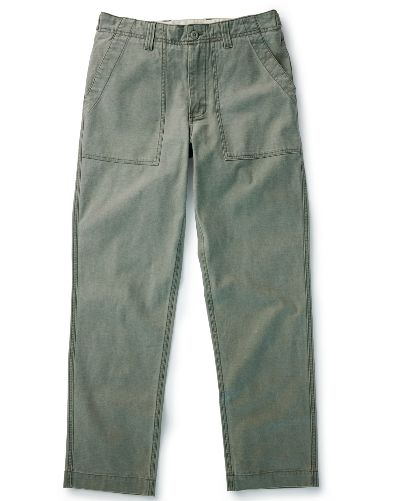 Taylor Stitch- The Surplus Pant in Field Olive Reverse Sateen