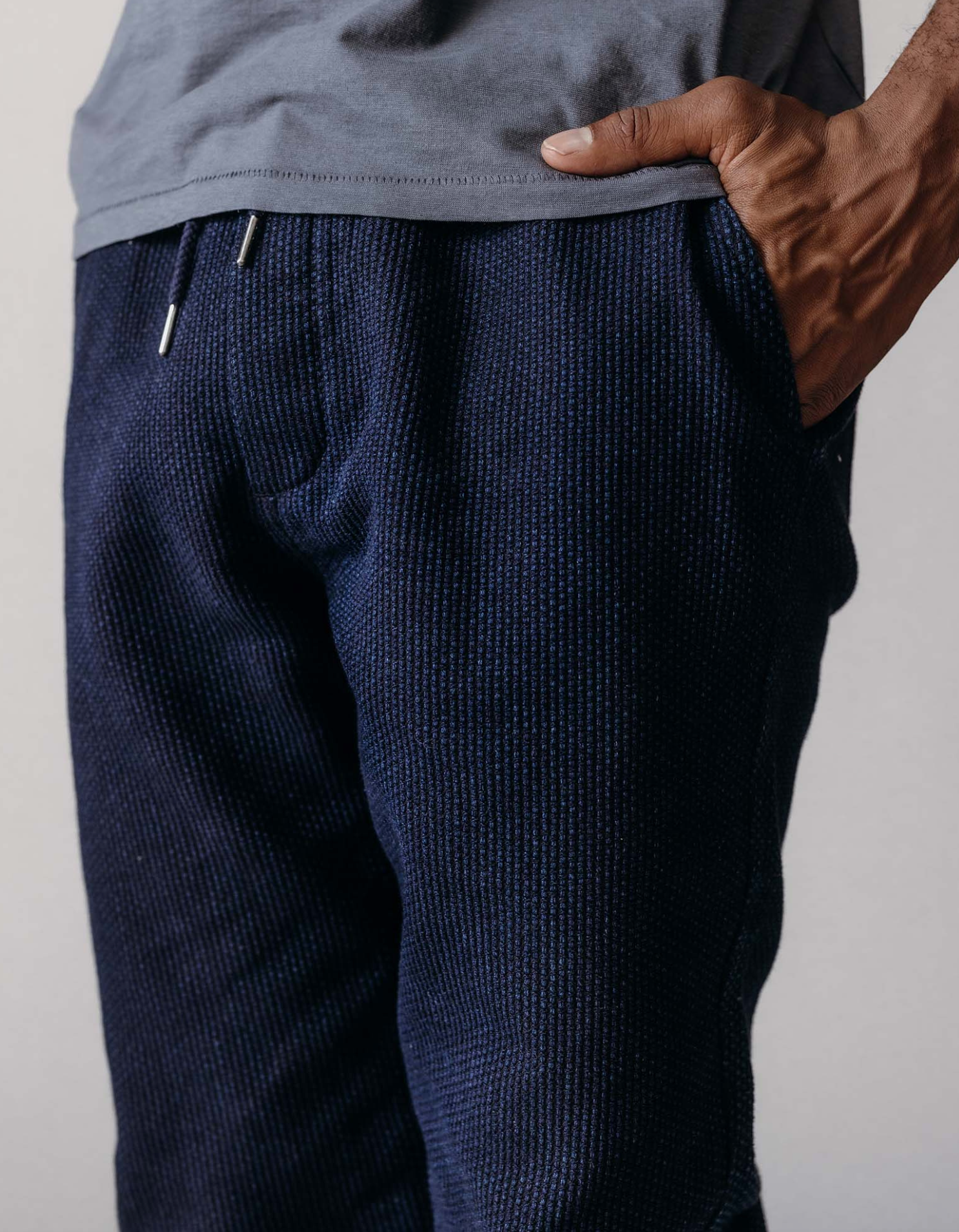 Taylor Stitch-The Après Pant in Rinsed Indigo Sashiko