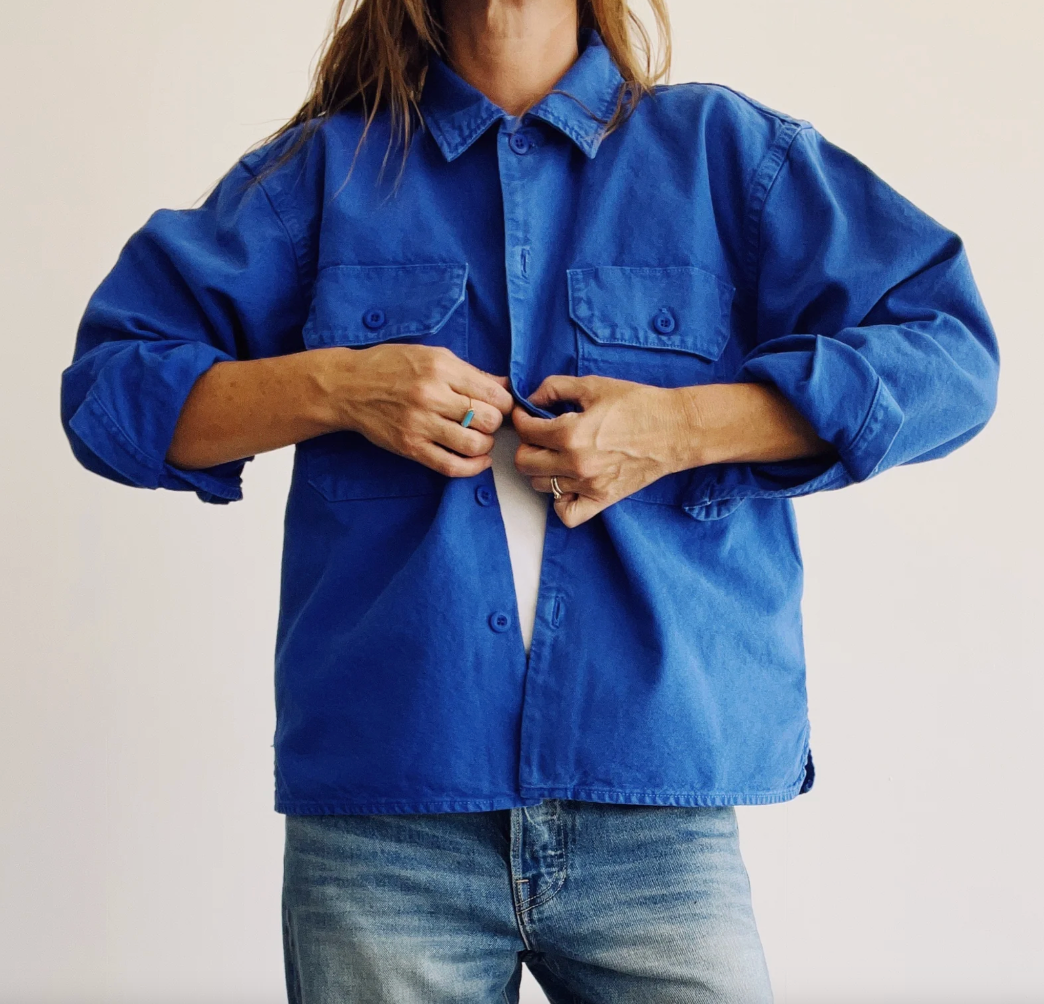 Hey Gang- The Work Shirt Periwinkle