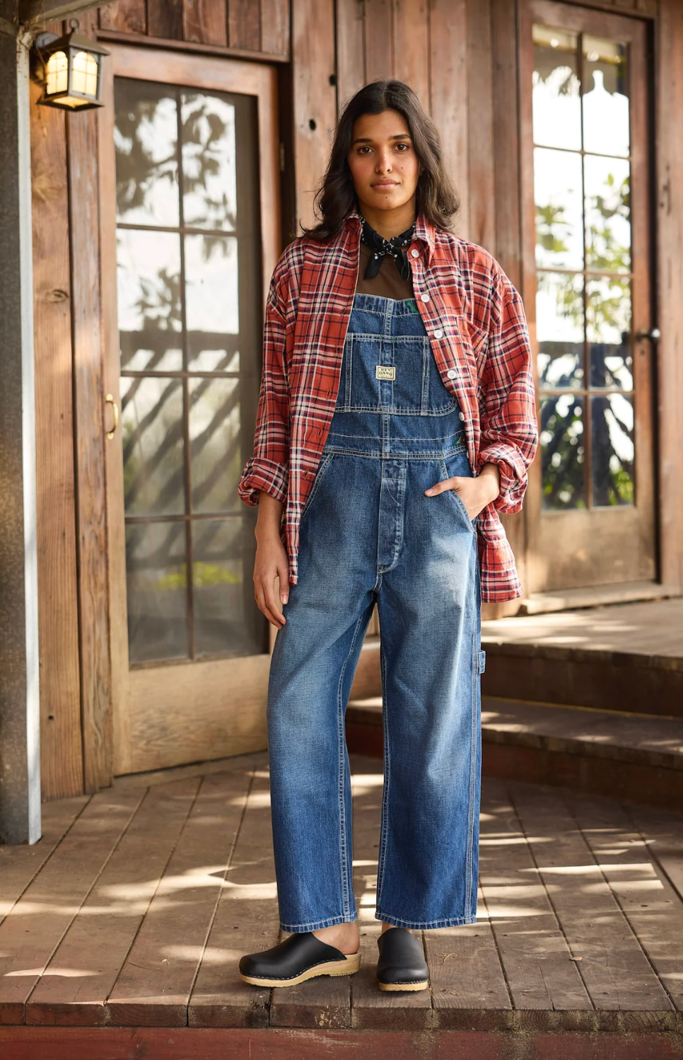 Hey Gang- The Big Shirt in Red Plaid