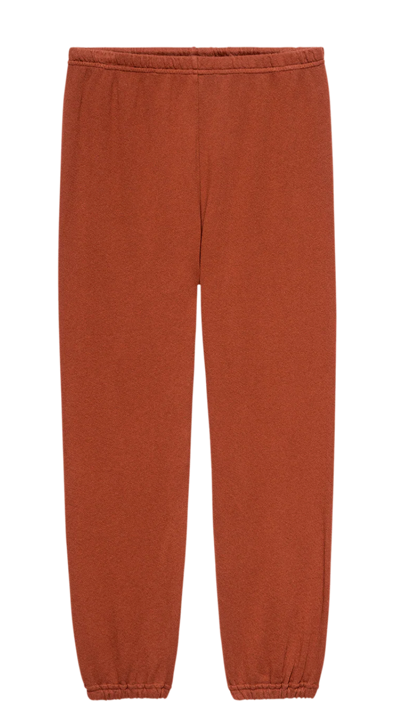 The Great. The Stadium Sweatpant in Brick