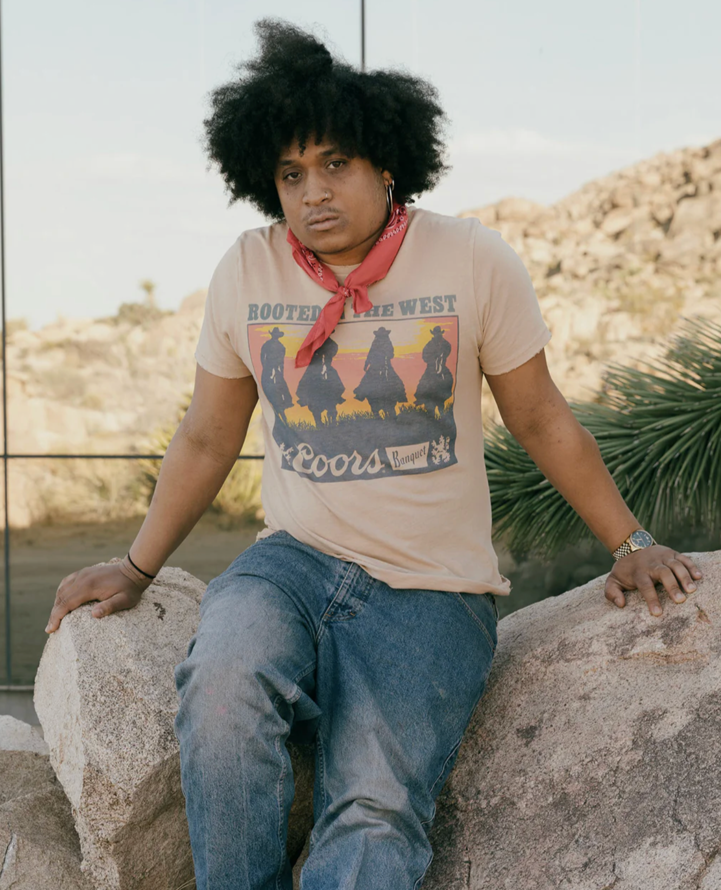 Coors Rooted in the West Vintage Tee