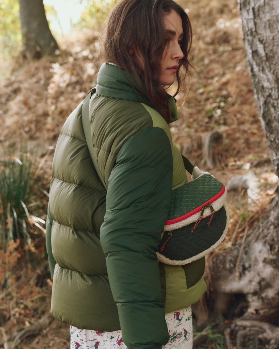 The Great Outdoors. The Plush Colorblock Hip-Pack.