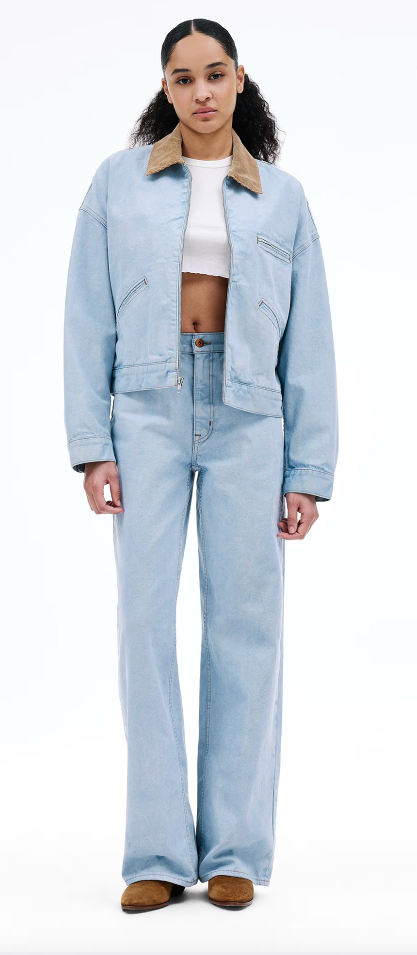 SLVRLAKE- Cassie With Tabs Mirror Lake