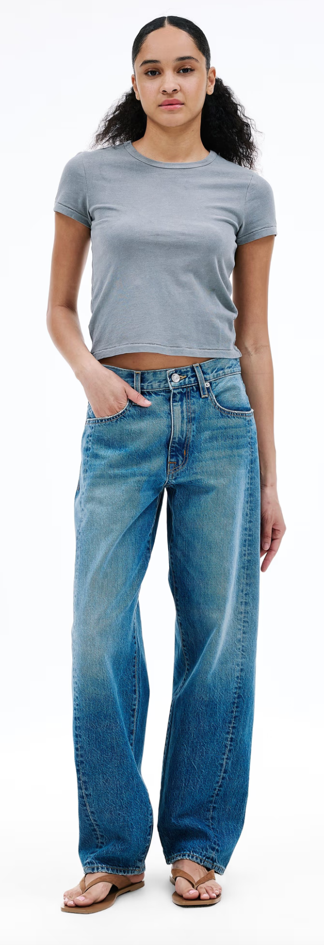 SLVRLAKE-  Jackson No Side Seam Fever Pitch