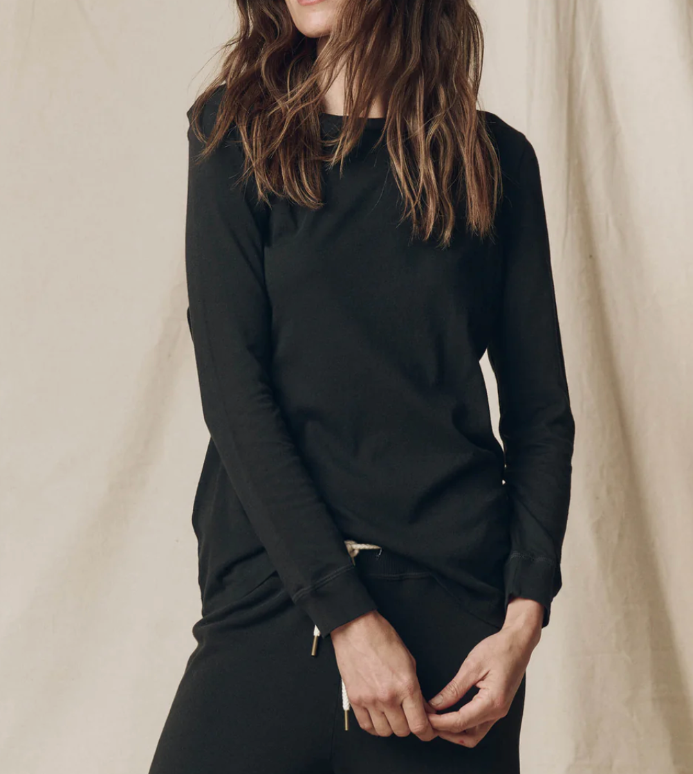 The Great. The Long Sleeve Slim Tee