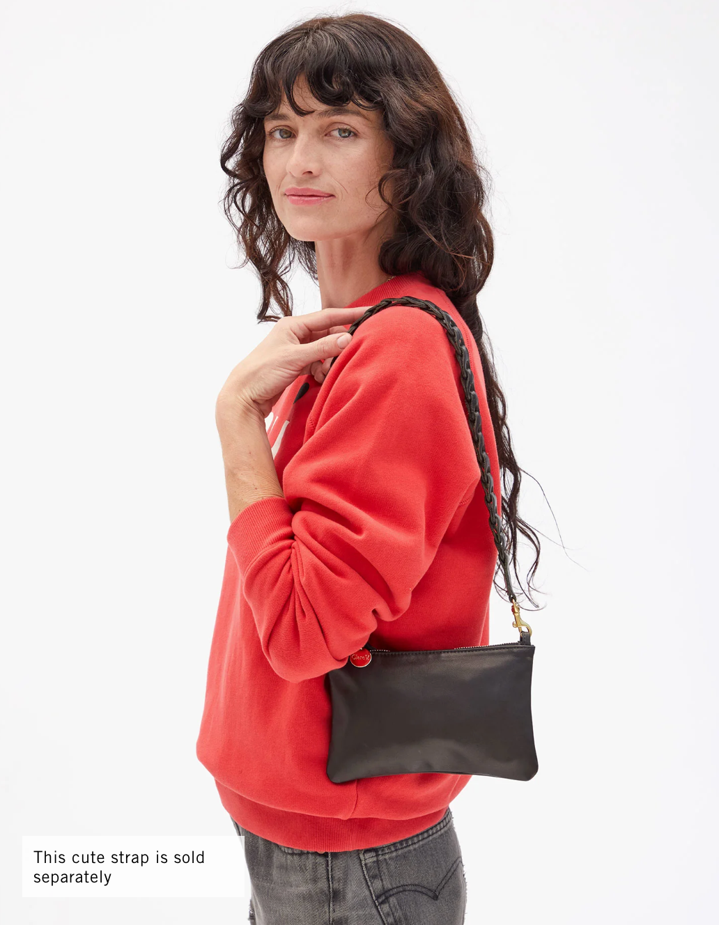 Clare V. Wallet Clutch w/ Tabs- Black