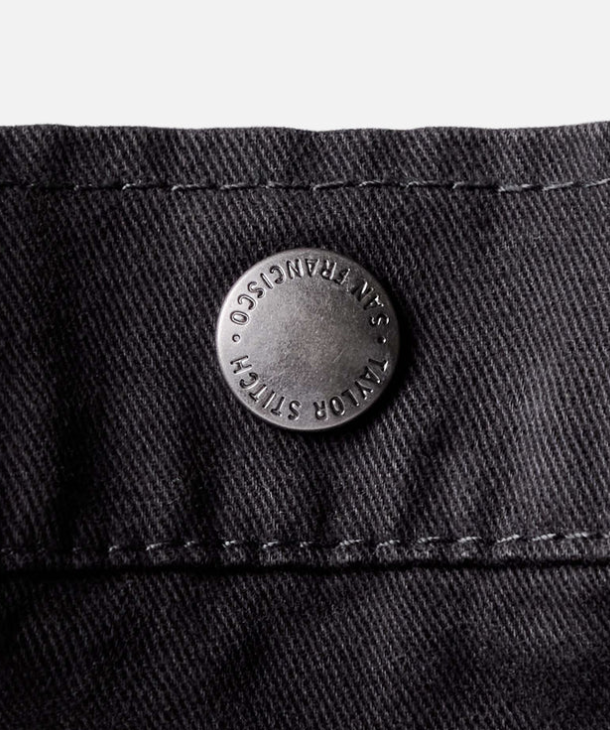 Taylor Stitch- The Foundation Tote Organic Faded Black