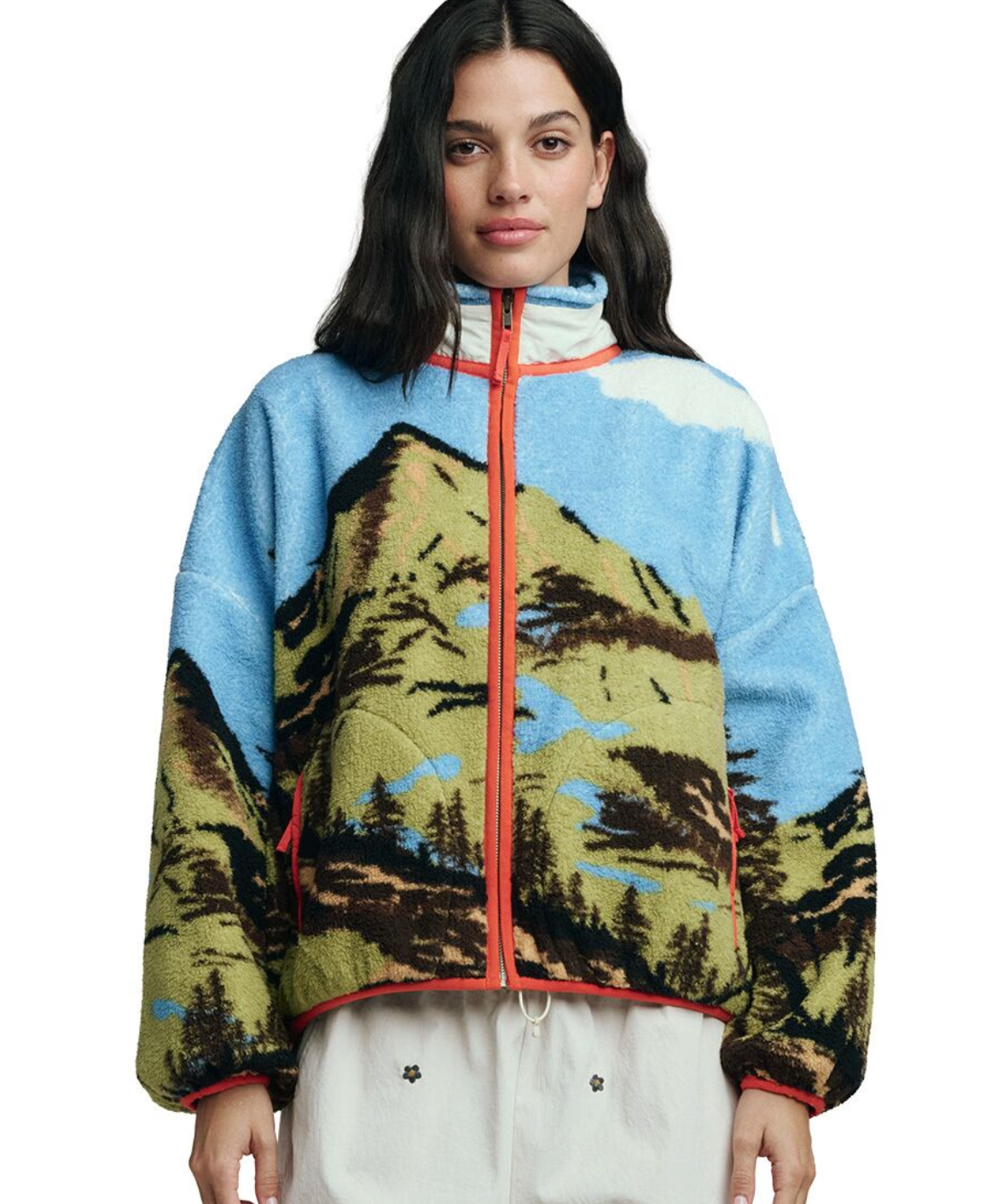 The Great Outdoors- Plush Terrain Full Zip California Eagle Landscape