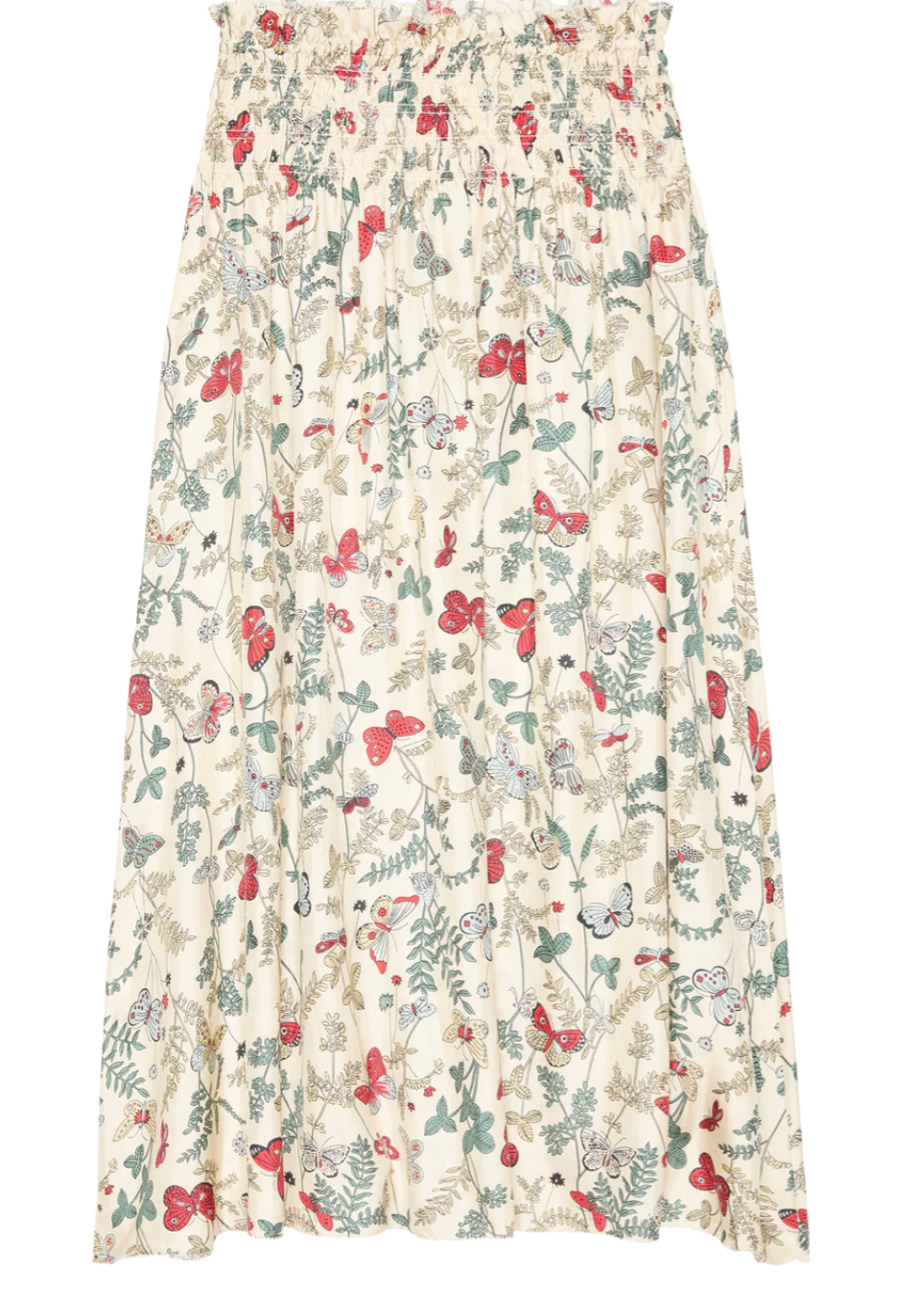 The Great. Canary Skirt in Floating Butterfly