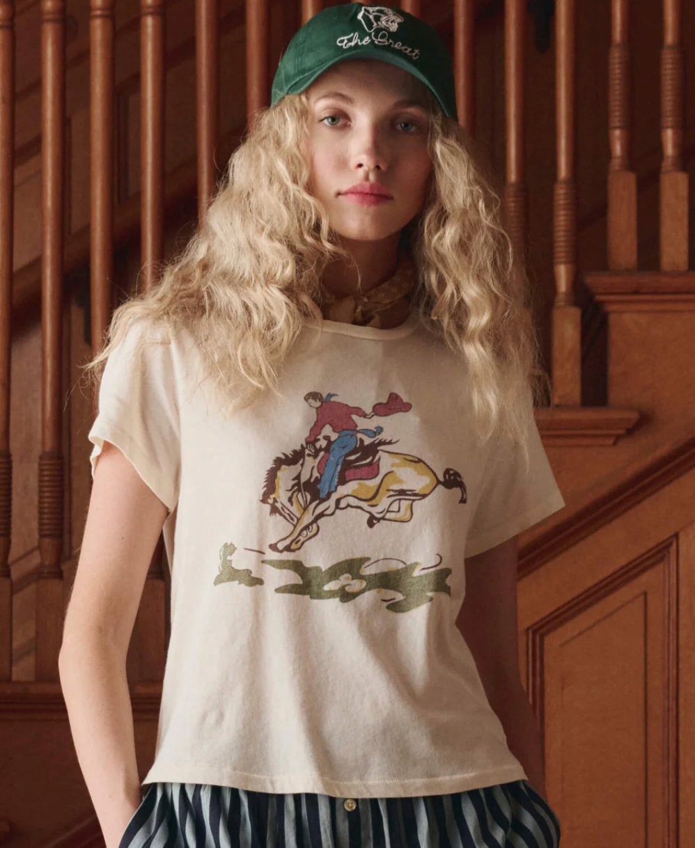 The Great. The Little Tee with Rider Graphic