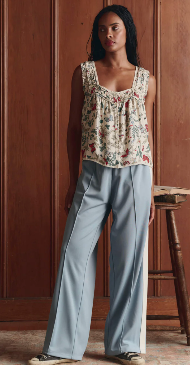 The Great. The Victorian Pleat Tank in Floating Butterfly