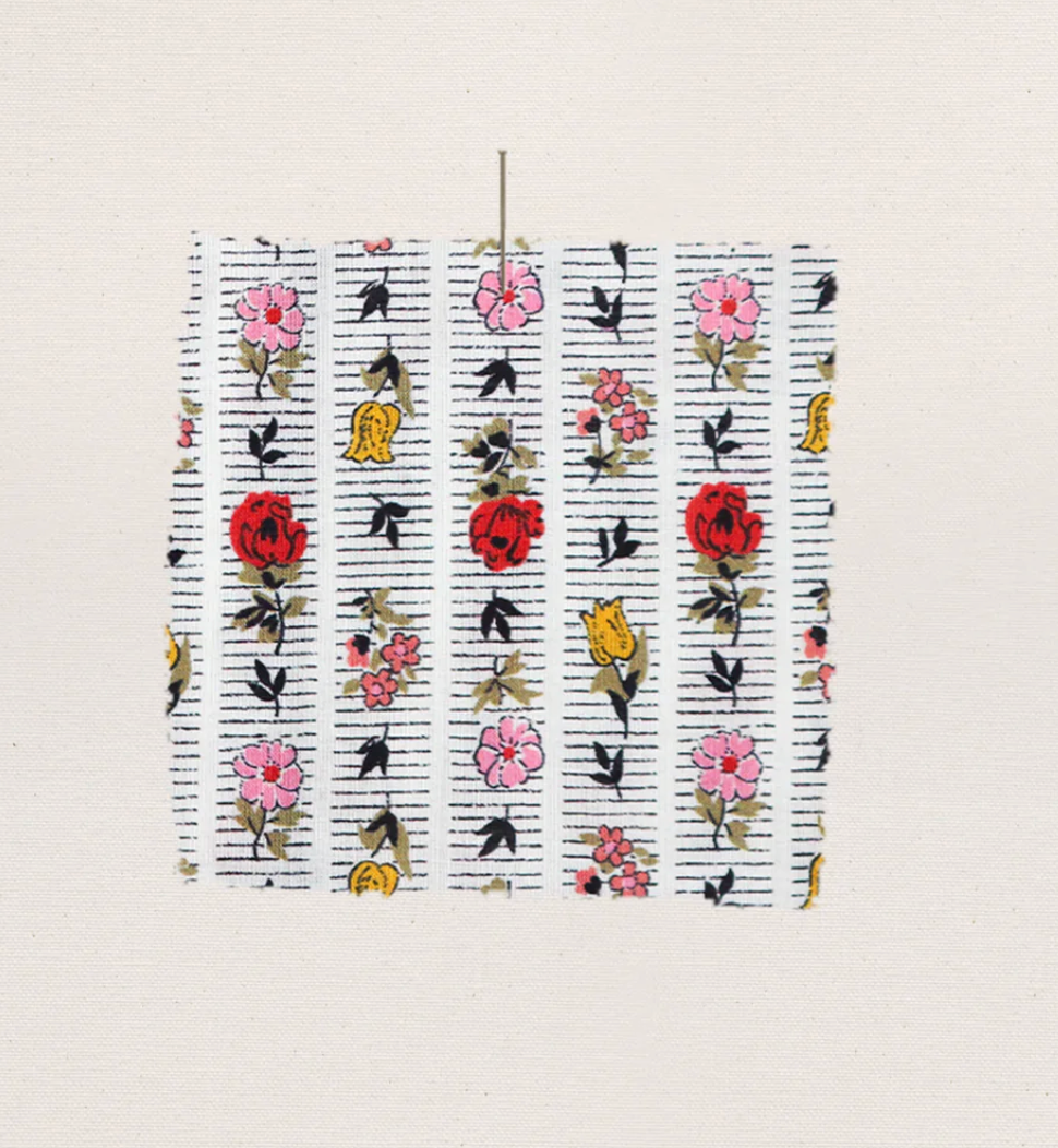 The Great. Ruffle Tank Night Dress in Ribbon Floral